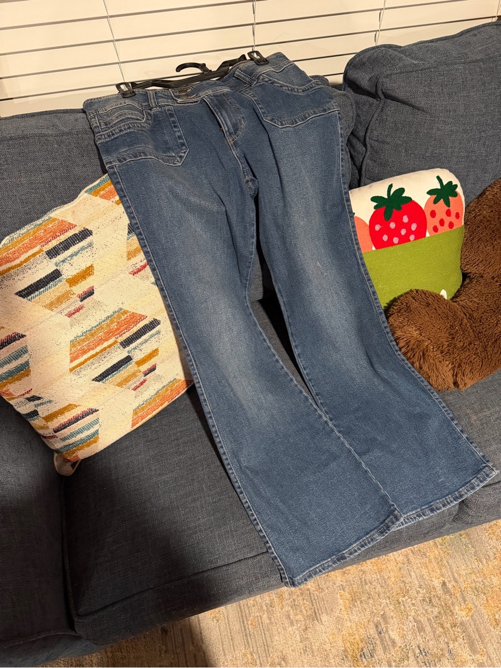 Classic Women's Mid-Blue Bootcut Jeans